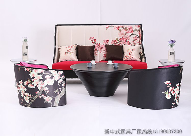新中式沙发组合JYG-CQS-93