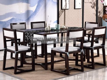 新中式餐桌椅JYG-CQS-430