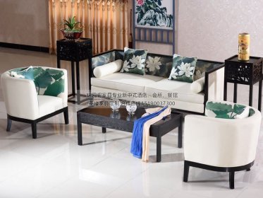 新中式沙发组合JYG-CQS-456