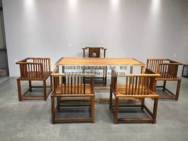 新中式茶桌椅JYG-CQS-513