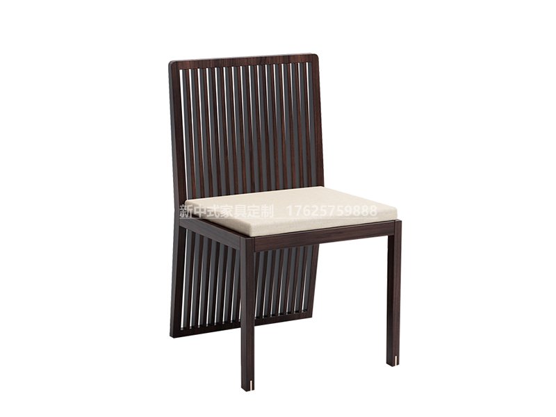 新中式实木餐椅