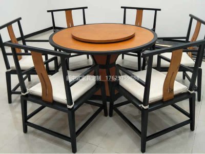 新中式餐桌椅组合JYG-CQS-791