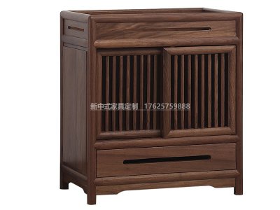 新中式餐边柜JYG-CQS-1033