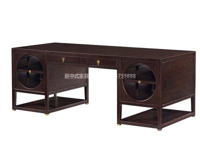新中式书桌JYG-CQS-1539