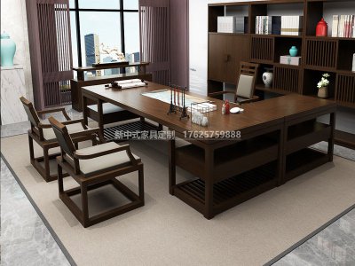 新中式书房家具JYG-CQS-1694