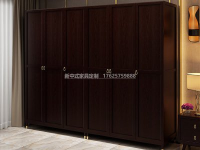 新中式衣柜JYG-CQS-1797
