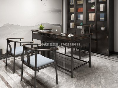 新中式书房家具JYG-CQS-1879